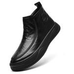 Повседневные мужские туфли Black Cachiotti, черные с мягкой стелькой - фото 2