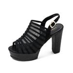 Сандалии женские Comely, черный - фото