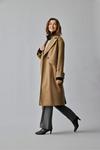 Длинное пальто по фигуре Jdy, коричневый - фото