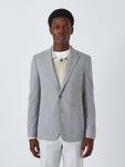 Блейзер Noah Grid Slim Fit Kin, Light Grey - фото