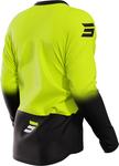 Мотокроссовая майка Shot devo reflex, Black/Neon Yellow - фото 2