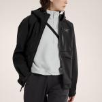 Arcteryx Куртка Women's Black/Black с капюшоном, умеренная Hard Shell - фото 4