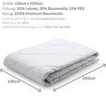 Одеяло WOODEK белый, 135/200 см - фото 4