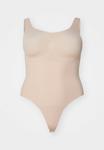 Боди NEARLY NAKED THONG YITTY, бежевый - фото