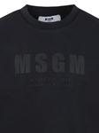 MSGM Kids футболка с логотипом, черный - фото 3