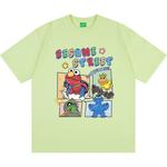 Футболка унисекс SESAME STREET, тёмно-синяя - фото 10