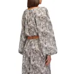 Блузка Sundek Fleur de joie long sleeve, серый - фото 2