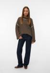 Джемпер Vero Moda Jumper, Cub/Brown - фото 2