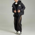 Пуховик Monogram унисекс черный Mlb - фото 4