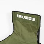 KIRKJUBØUR "Stjärna" набор из 5 походных стульев со столом зеленого цвета - фото 4