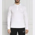 Рубашка-Поло приталенного кроя Boss, белый - фото