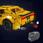 Автомобиль Challenger Bumblebee с приводом — блоки Mold King 736El. Mould King - фото 4