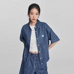 Lee Рубашка SS24 женская Medium Blue - фото 6