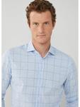 Рубашка Hackett London, светло-синий - фото 3
