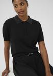 Поло Kaffe Polo shirt, Black Deep/Black - фото 4