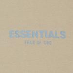 Пуловер с капюшоном Fear of God Essentials x SSENSE, Linen Tan - фото 3