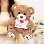 Говорящий плюшевый мишка щенок, высота 25 см KUMAOYA - фото 5