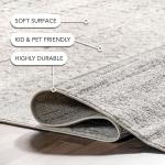 nuLOOM Nova Bohemian полосатый ковер, 153 x 227 см, Grey - фото 4