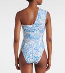 Купальник Safety Pin Underwater Barocco Versace, Eggshell+Bright DV Blue - фото 3