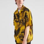 Рубашка мужская желтая Prada, желтый - фото 4