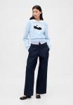 Джемпер GAP GAP SANDY LIANG CASHSOFT CROP SWEATER, Harbor Blue/Blue - фото 2