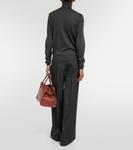 Кашемировый свитер eva с высоким воротником The Row, серый - фото 3