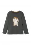 Топ Vertbaudet Long sleeved top, Dunkelgrau/Grey - фото