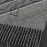 HERMES Вязаный шарф мужской, Gray - фото 6