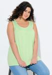Топ Ulla Popken Top, Green - фото 5