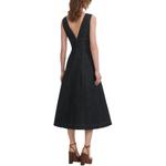 Женское платье без рукавов Self Portrait Self-portrait, темно-синий - фото 4