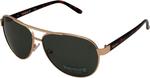 Очки Timberland Men's TB7141, Gold/Green Polarized - фото