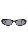 Солнцезащитные очки в овальной оправе Chimi, черный - фото