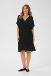 Kaffe Платье 'Daisy Amber Tie' в черном цвете - фото 3