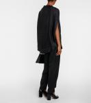 Топ с принтом Mm6 Maison Margiela, черный - фото 3