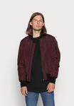 Бомбер Urban Classics 2-TONE BOMBER JACKET, цвет Burgundy/Black - фото