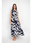 Длинное платье William de Faye, темно-синий/белый - фото 2