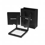 MAGICPOLE Титановое стальное ожерелье мужское серебристое - фото 4