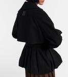 Баллонная хлопковая куртка Loewe, Black - фото 6