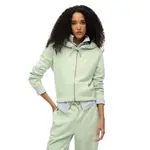 Толстовка Superdry Essential Logo full zip, зеленый - фото