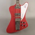 Gibson 1963 Firebird V Reissue с Maestro Vibrola Ultra Light Aged 2025, Ember Red - фото