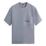 Футболка quinn tee 'light indigo' Kith, индиго - фото