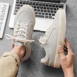 Мужские скейтерские кеды Low Top VANSSI, Экрю - фото 8