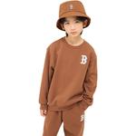 MLB Свитшот Boston Red Sox FW24 коричневый детский - фото 5