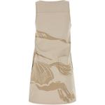 Хлопковое мини-платье Ekd Burberry, sand - фото 2