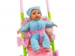 Коляска для куклы + КУКЛА 12 голосов KinderSafe - фото 5
