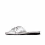 Тапочки-слайды женские SHOEMAKER QUEEN, Silver - фото