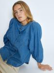 Блуза minus Jasmene, Blue denim - фото 5