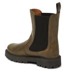 Кожаные ботинки челси Pèpè, зеленый - фото 2