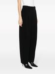 Emporio Armani high-waist pleated trousers, черный - фото 3