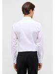 Рубашка Slim Fit белого цвета Eterna - фото 3